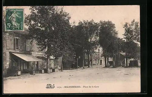 AK Malesherbes, Place de la Gare