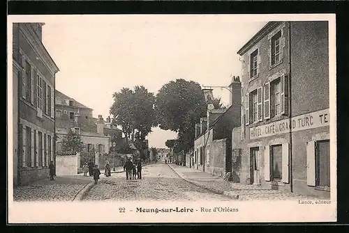 AK Meung-sur-Loire, Rue d`Orleans