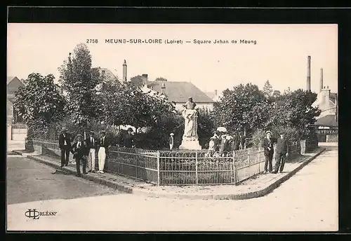 AK Meung-sur-Loire, Square Jehan de Meung