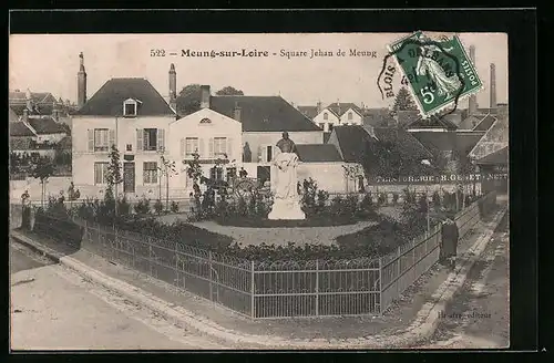 AK Meung-sur-Loire, Square Jehan de Meung