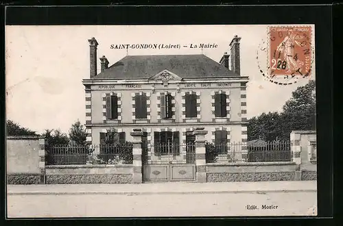 AK Saint-Gondon, La Mairie