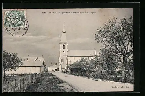 AK Les Choux, Entree, Route de Nogent