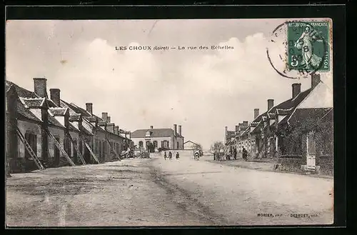 AK Les Choux, La rue des Echelles