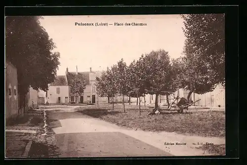 AK Puiseaux, Place des Chaumes