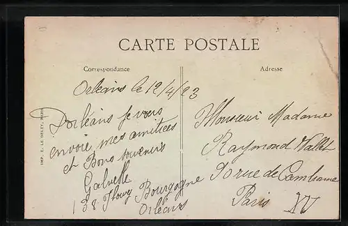 AK Beaugency, Ecole Superieure de Jeunes Filles