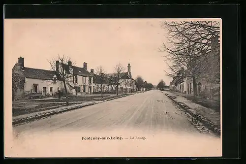 AK Fontenay-sur-Loing, Le Bourg