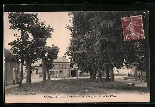 AK Gondreville-la-Franche, La Place