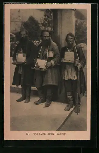 AK Russische Typen, Sammler