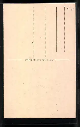 AK Russische Typen, Gärtner mit Schürze und Besen