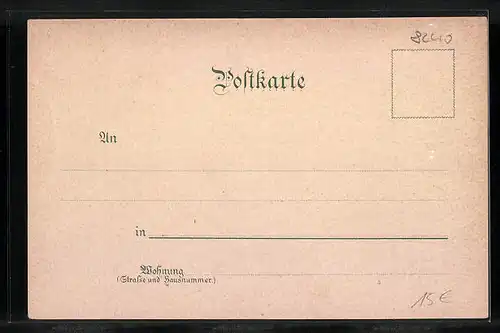 Lithographie Berchtesgaden, Alpenmädel vor Ortsansicht aus der Vogelschau