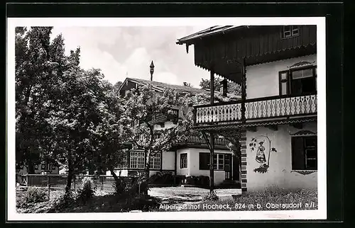 AK Oberaudorf, Alpengasthof Hocheck