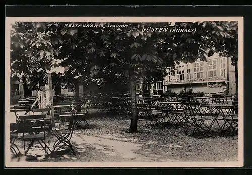 AK Güsten /Anhalt, Restaurant Stadion