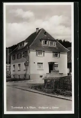 AK Bartenbach a. d. Murr, Gasthaus zur Sonne