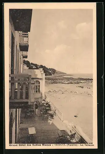 AK Treboul, Grand Hotel des Sables Blancs, Les Terrasses