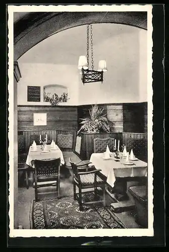 AK Wien, Restaurant zur Linde, Speissesaal