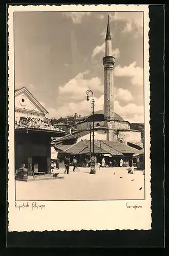 AK Sarajewo, Moschee mit Minarett