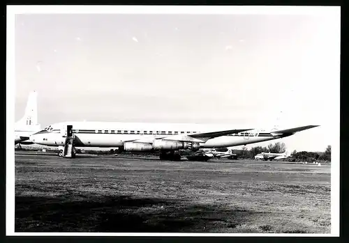 Fotografie Flugzeug Douglas DC-8, Passagierflugzeug Kennung 9J-ABR