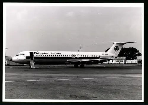 Fotografie Flugzeug BAC 1-11, Passagierflugzeug der Philippine Airlines, Kennung RP-C1182