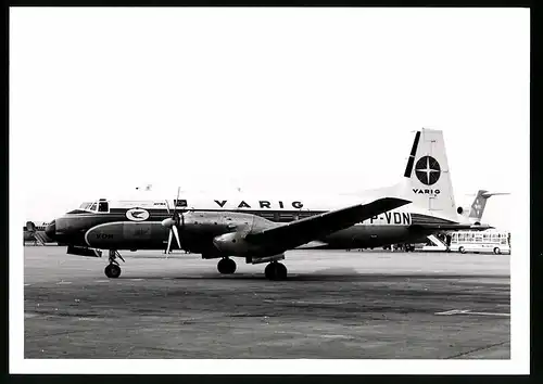Fotografie Flugzeug Avro, Passagierflugzeug der Varig, Kennung PP-VDN