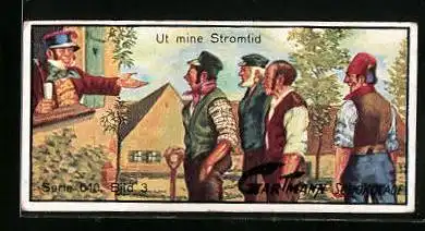 Sammelbild Gartmann`s Schokolade, Fritz Reutersche Gestalten, Ut mine Stromtid