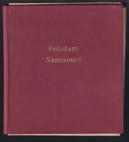 12 Fotografien E. Trepte, Ansicht Potsdam-Sanssouci, Römische Bäder, Venus, Chinesisches Teehaus, Neues Palais