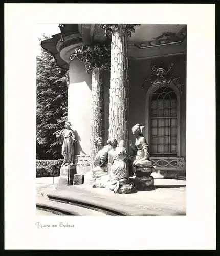 12 Fotografien E. Trepte, Ansicht Potsdam-Sanssouci, Römische Bäder, Venus, Chinesisches Teehaus, Neues Palais