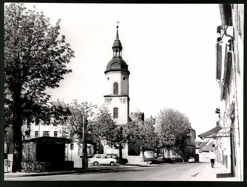 12 Fotografien Ansicht Triptis, PGH Film & Bild, Foto Pathe, Leben im Sozialismus, VEB Porzellanwerk Triptis