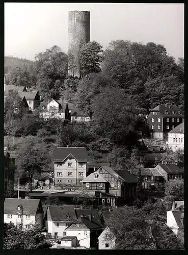 12 Fotografien Ansicht Lobenstein, PGH Film & Bild, Fotograf W. Klein, Leben im Sozialismus, Saaldorf, Schulzenhaus