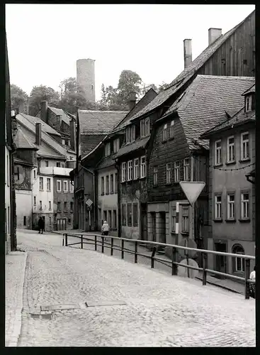 12 Fotografien Ansicht Lobenstein, PGH Film & Bild, Fotograf W. Klein, Leben im Sozialismus, Saaldorf, Schulzenhaus