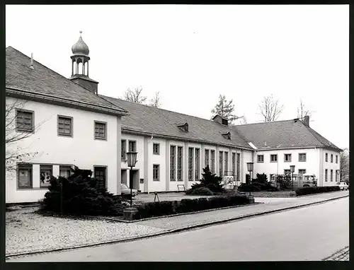 12 Fotografien Ansicht Lobenstein, PGH Film & Bild, Fotograf W. Klein, Leben im Sozialismus, Saaldorf, Schulzenhaus