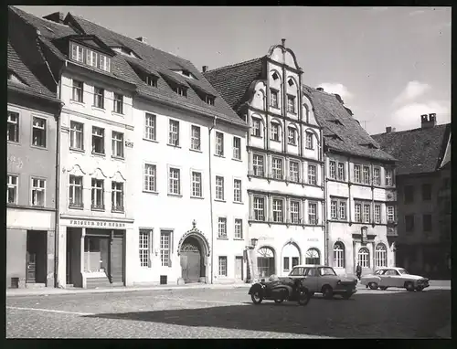 11 Fotografien Ansicht Görlitz, PGH Film & Bild, Autor Walter Wolff, Leben im Sozialismus, Centrum-Kaufhaus, Strassenbahn