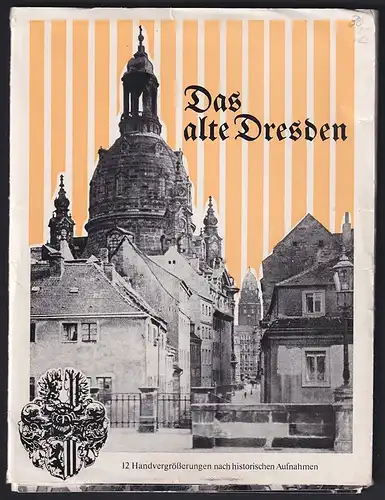 12 Fotografien Ansicht Dresden, Leben im Sozialismus, Pirnaischer Platz, Postplatz, Prager Strasse, Schlossstrasse