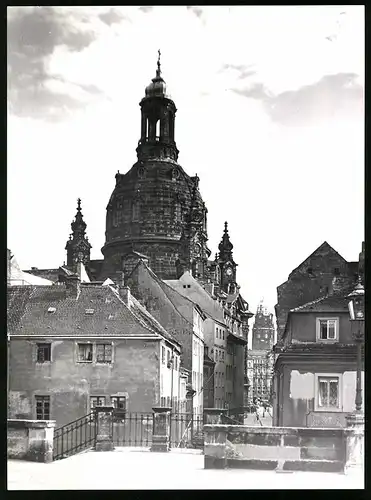 12 Fotografien Ansicht Dresden, Leben im Sozialismus, Pirnaischer Platz, Postplatz, Prager Strasse, Schlossstrasse