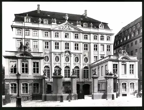 12 Fotografien Ansicht Dresden, Leben im Sozialismus, Pirnaischer Platz, Postplatz, Prager Strasse, Schlossstrasse