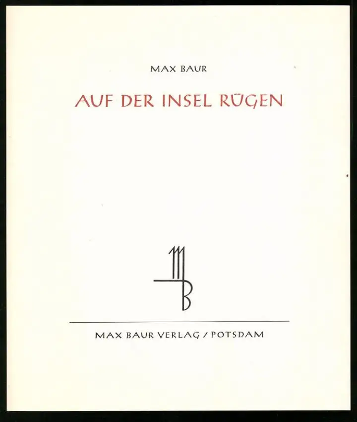 Fotoalbum 12 Fotografien, Max Baur, Potsdam, Ansicht Rügen, Auf der Insel Rügen, Kate, Möwen, Dünen 12