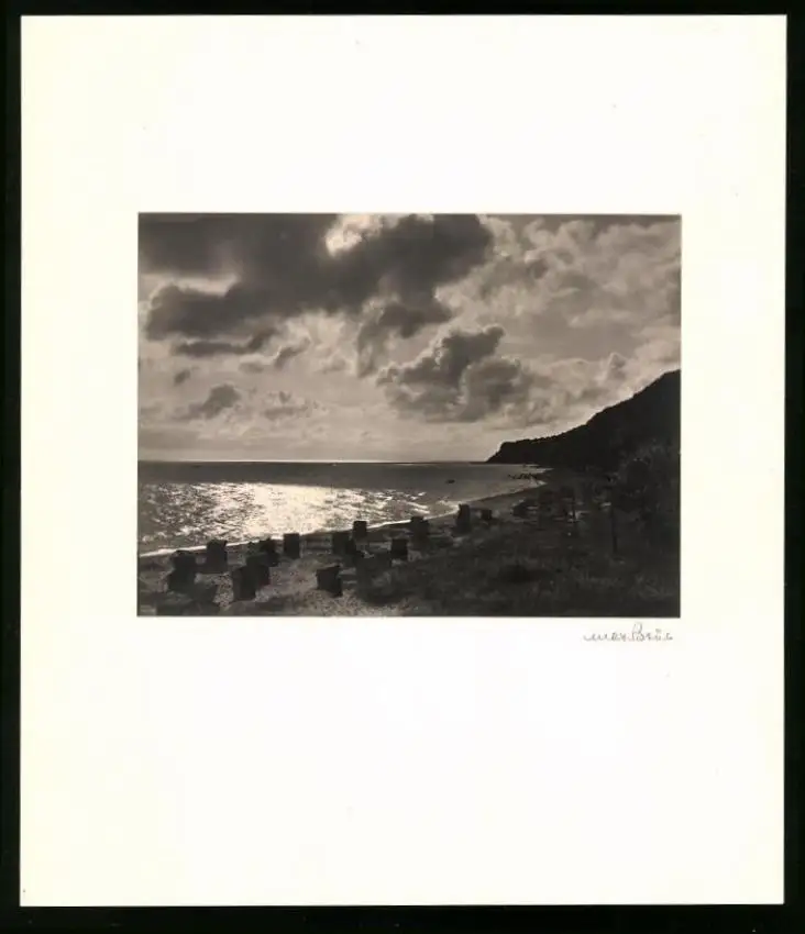 Fotoalbum 12 Fotografien, Max Baur, Potsdam, Ansicht Rügen, Auf der Insel Rügen, Kate, Möwen, Dünen 5