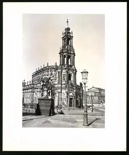 12 Fotografien Ansicht Dresden, Leben im Sozialismus, DDR, Autobus, Zwinger, Promenade, Neubau, Springbrunnen