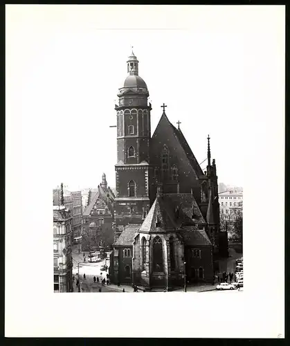 12 Fotografien Ansicht Leipzig, PGH Film & Bild, Fotos: Heyde, Leben im Sozialismus, DDR, Messehaus, Dimitroff-Museum