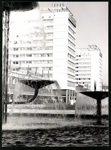 12 Fotografien Ansicht Dresden, Original-Handvergrösserungen, FDGB Hotel Bastei, Kulturpalast, Interhotel Königstein