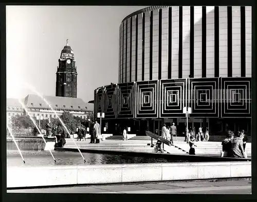 12 Fotografien Ansicht Dresden, Original-Handvergrösserungen, FDGB Hotel Bastei, Kulturpalast, Interhotel Königstein