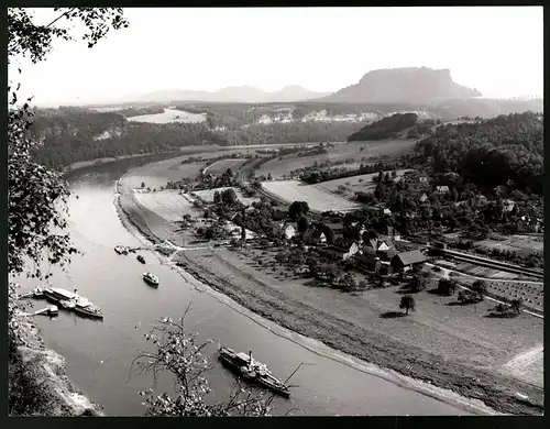 12 Fotografien Ansicht Bastei-Sächsische Schweiz, Bastei, Barbarine, Gestung Königstein, Traktor, Gohrisch