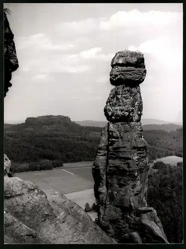 12 Fotografien Ansicht Bastei-Sächsische Schweiz, Bastei, Barbarine, Gestung Königstein, Traktor, Gohrisch