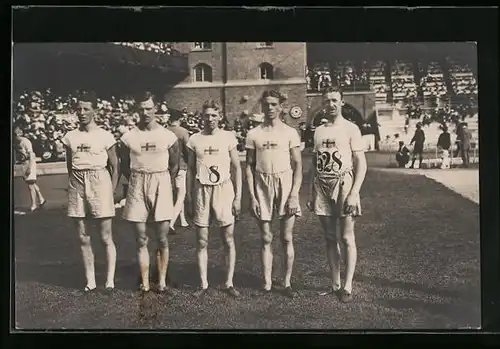 AK Stockholm, Olympia 1912, The Swedish team in the team race