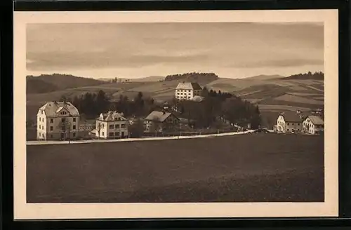 AK Freyung i. W., Ortsansicht aus der Vogelschau