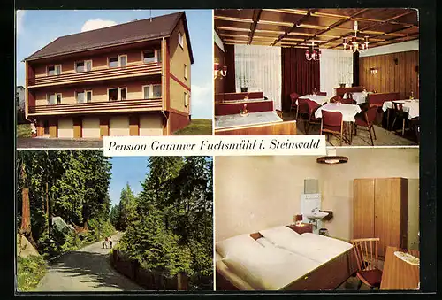 AK Fuchsmühl i. Steinwald, Pension Gammer