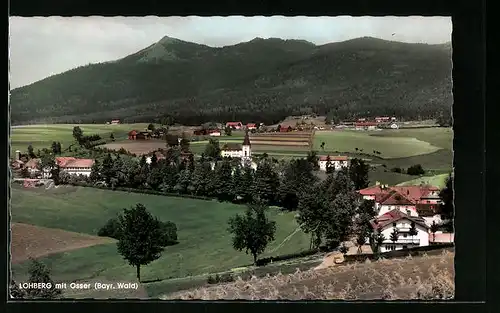 AK Lohberg, Ortsansicht mit Osser