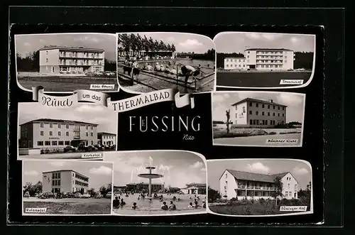 AK Füssing, Kurhotel, Tannenhof, Münchner Kindl