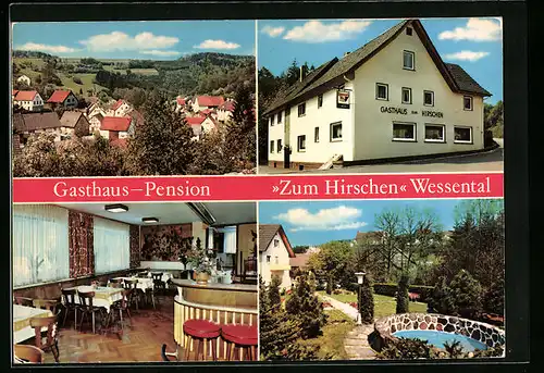 AK Freudenberg-Wessental, Gasthaus Zum Hirschen