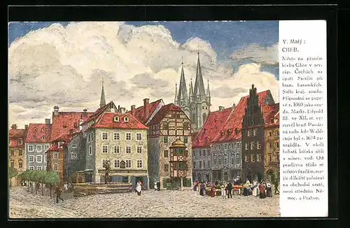 Künstler-AK Cheb, Vydal odbor