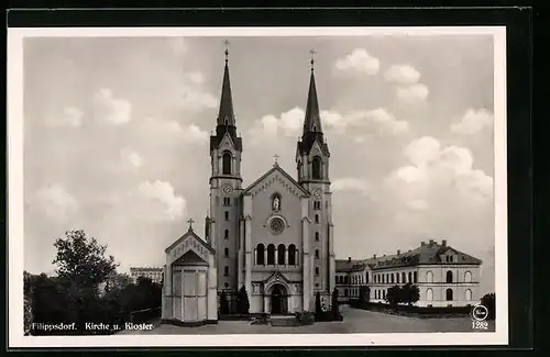 AK Filippsdorf, Kirche und Kloster